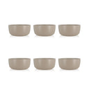 Lot de 6 coupelles 15cm en grès gris Arita