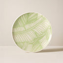 Lot de 6 assiettes plates 26cm en grès Leaves