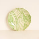 Lot de 6 assiettes creuses 20.5cm en grès Leaves