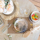 Lot de 6 assiettes creuses 20,5cm en grès Corfou