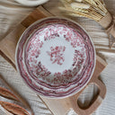 Lot de 6 assiettes plates 26cm en porcelaine Faustine