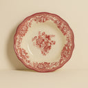 Lot de 6 assiettes creuses 22cm en porcelaine Faustine