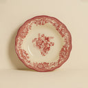 Lot de 6 assiettes creuses 22cm en porcelaine Faustine