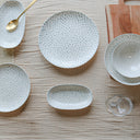 Service de table 48 pièces en porcelaine Jasmin