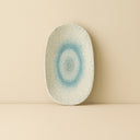 Lot de 6 plats 19 cm en porcelaine Aqua