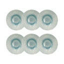 Lot de 6 coupelles 15 cm en porcelaine blanc et bleu Aqua