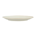 Lot de 6 assiettes plates 27 cm en porcelaine blanc Nuance