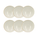 Lot de 6 coupelles 15 cm en porcelaine blanc Nuance