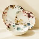Lot de 36 assiettes en porcelaine Aquarelle