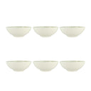 Lot de 6 coupelles 14 cm en porcelaine Natura