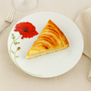 Lot de 6 assiettes à dessert 19.5cm en porcelaine Coquelicot