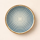 Lot de 6 assiettes plates 27cm en faïence Spirale