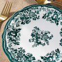 Service de table 36 pièces en grès Faustine vert