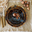 Service de table 48 pièces en porcelaine Volcano