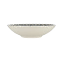 Lot de 6 assiettes creuses 21cm en porcelaine Byzance