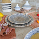 Lot de 6 assiettes à dessert 20cm en porcelaine Byzance