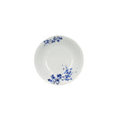 Lot de 6 assiettes creuses 21cm en porcelaine Centaurée