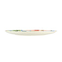 Lot de 6 assiettes plates 26.5 cm en porcelaine Floralux