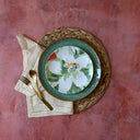 Lot de 6 assiettes à dessert 20cm en porcelaine Floralux