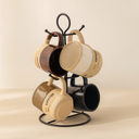 Présentoir + 4 mugs 20cl Macchiato