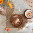 Lot de 6 mugs 38cl en grès marron Arita