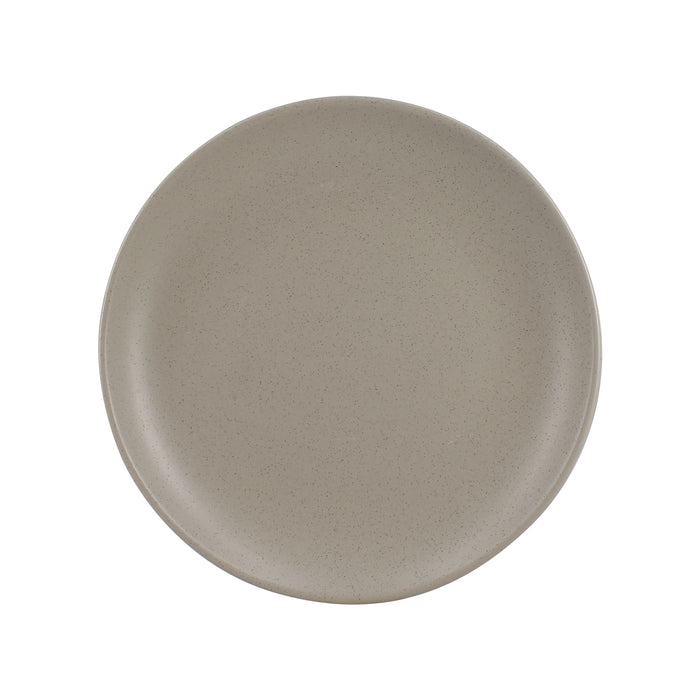 Lot de 6 assiettes coupes 20.5cm en grès gris Arita