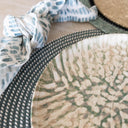 Lot de 6 assiettes plates 26cm en grès Jade