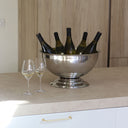 Vasque à champagne 40cm en acier inoxydable