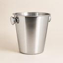 Seau à champagne Ø 21cm en acier inoxydable