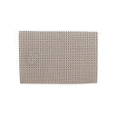 Lot de 6 Sets de Table Tissé 45x30cm en PVC Rouge