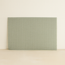 Lot de 6 sets de table tissé vert 45x30cm
