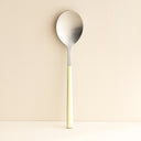 Lot de 6 cuillères de table crème 21.5cm en acier inoxydable Colorama