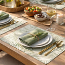 Lot de 12 sets de table Leaves