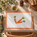Lot de 12 sets de table Potager
