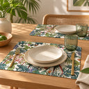 Lot de 12 sets de table Palmier