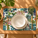 Lot de 12 sets de table Palmier