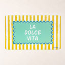 Lot de 12 sets de table Dolce Vita Jaune