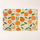 Lot de 12 sets de table Fruité Orange