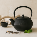 Théière 1,20L en fonte noire Osaka